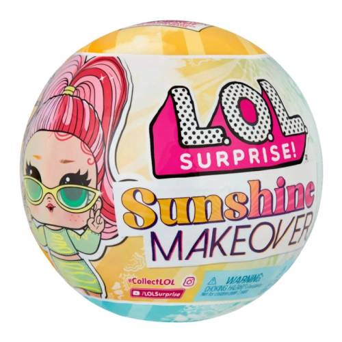 LOL Surprise Sunshine Makeover cu 8 surprize