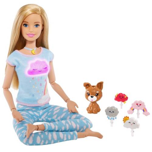 Mattel - Papusa Barbie - 5 exercitii de meditatie - Multicolor