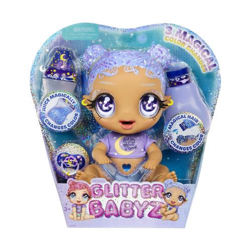 Papusa bebelus Glitter Baby Selena Stargazer - 580171EUC