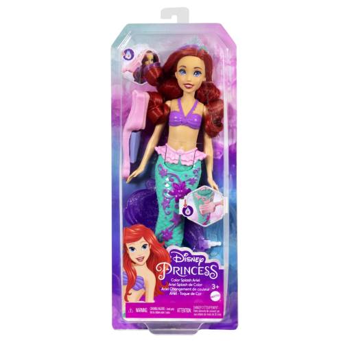 Papusa mica Sirena - Disney Princess - Ariel - HLW00