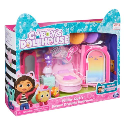 Set de joaca - Dormitor cu accesorii - Gabby‘s Dollhouse - 20130505