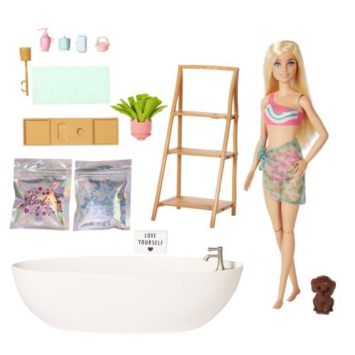 Set papusa Barbie - Confetti Bath - Cada si accesorii - HKT92