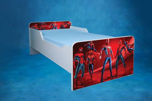 Spiderman - saltea inclusa - 160x80 cm - fara sertar