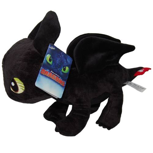 Jucarie din plus toothless soft - dragons - 30 cm