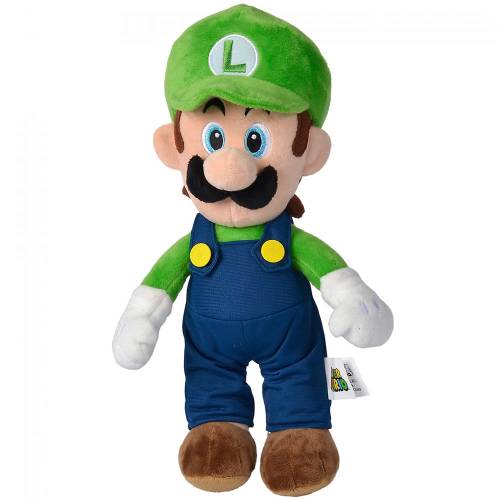 Jucarie de plus Simba Super Mario - Luigi 30 cm