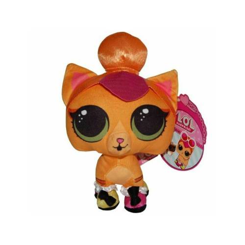 Play by Play - Jucarie din plus si material textil Neon Kitty - LOL Surprise! Pets - 20 cm