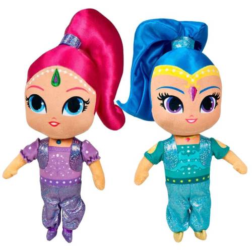 Play by play - Set 2 jucarii din plus si material textil Shimmer & Shine 30 cm