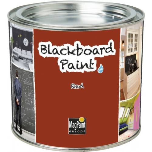 Vopsea Blackboard Paint Rosu 05L Chalk Board MagPaint Europe MGBBRed-05L