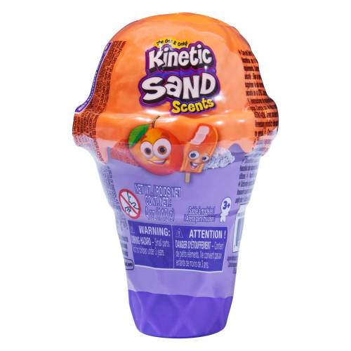 Kinetic Sand - Forma de inghetata - Orange Cream - 20139285