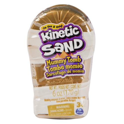 Set de joaca cu nisip si forme - Kinetic Sand - Mummy Tomb - 20138825