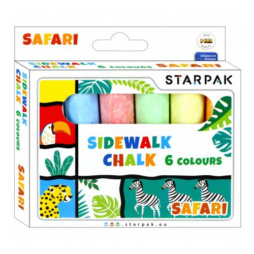 Creta colorata Starpak - Safari - 6 culori