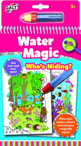 Water Magic: Carte de colorat Who‘s Hiding?