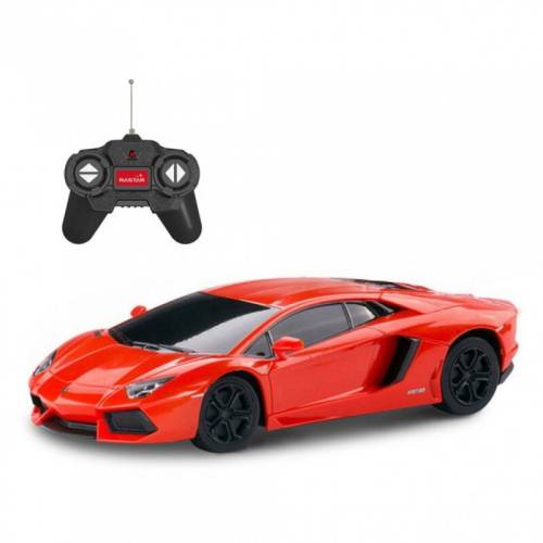 Rastar - Masinuta cu telecomanda Lamborghini Aventador - Scara 1:24 - Rosu